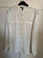 Mango Chiffon Bluse weiß creme Gr. M Nordrhein-Westfalen - Willich Vorschau