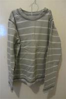 Langarmshirt grau weiß gestreift C&A Palomino Baumwolle 116 Nürnberg (Mittelfr) - Mitte Vorschau