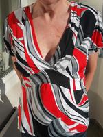Bluse Schleife Gr. L schwarz weiß rot Schleswig-Holstein - Flensburg Vorschau