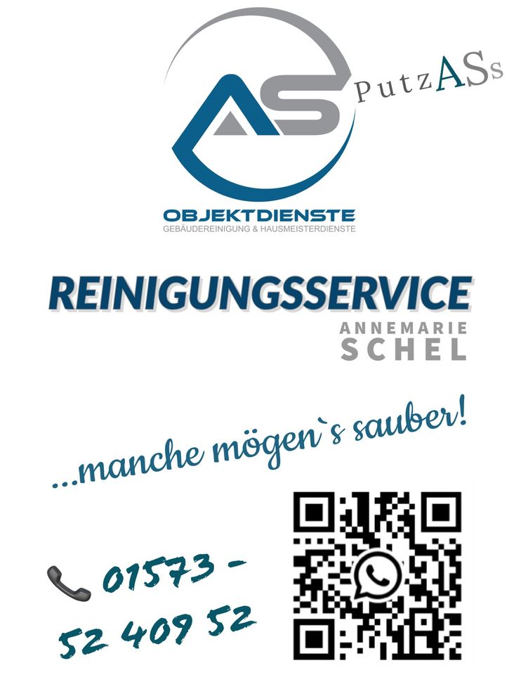 REINIGUNGSSERVICE ~ PUTZFRAU ~ HAUSHALTSHILFE ~ GEBÄUDEREINIGUNG in Offenbach