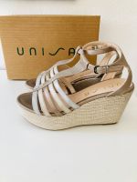 Unisa Wedges Keilsandale beige Gr 40 statt 110 eur Frankfurt am Main - Westend Vorschau