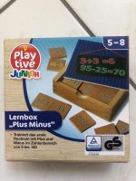 Lernbox Holz Plus Minus 5 - 8 Jahre im Originalkarton Bayern - Estenfeld Vorschau