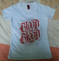 Blood in blood out T-Shirt Gr.L weiß im top Zustand Brandenburg - Leegebruch Vorschau
