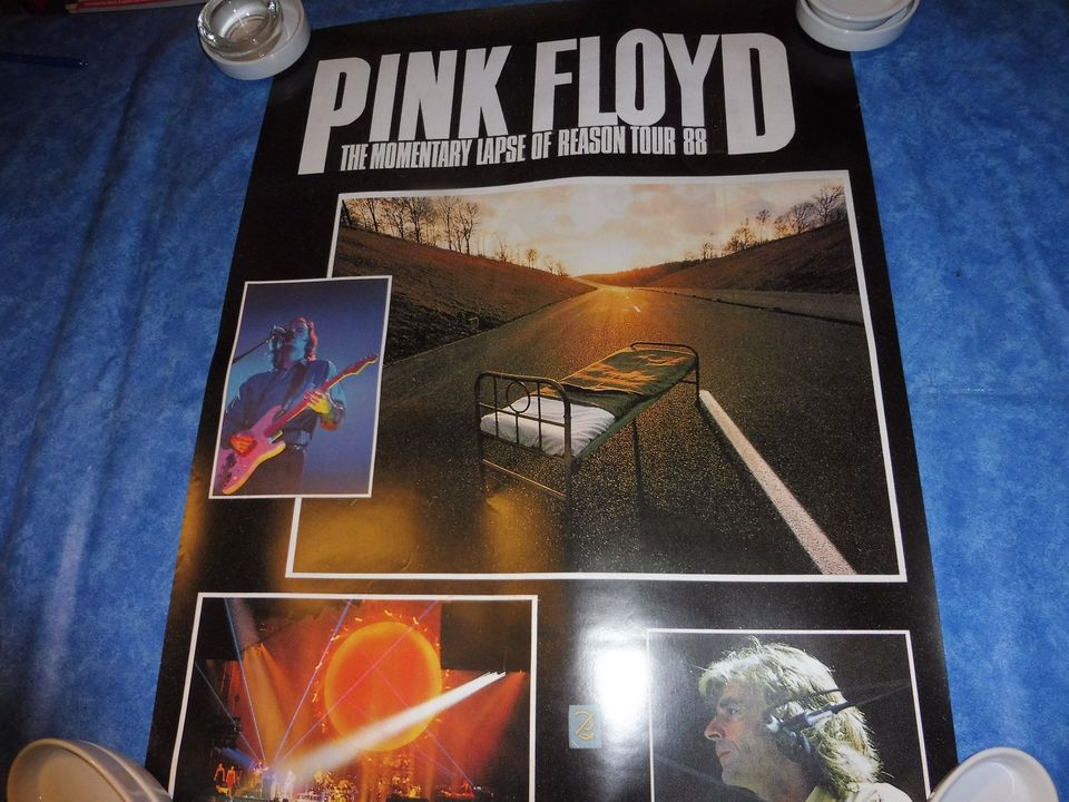 PINK FLOYD Org.Konzertposter A Momentary Lapse ...Tour 1988 in Münsingen