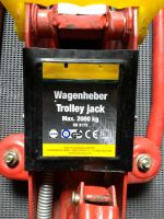 Wagenheber 2 t Trolley Jack 2000 kg Hydraulik Rangiereagenheber Baden-Württemberg - Renningen Vorschau