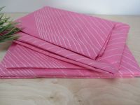 Bettwäsche 2 Betten, rosa weiß, Kissenbezug Bettbezug 70s Stoff Saarland - Heusweiler Vorschau