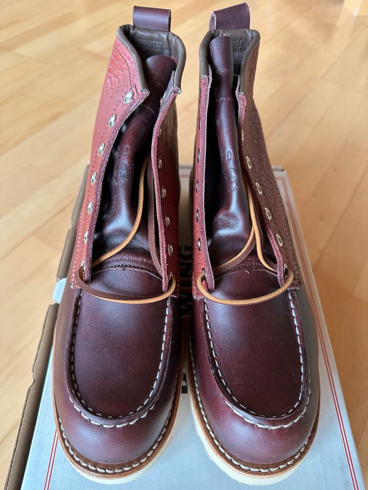 Red Wing Shoes Moc Black Cherry 87520 in Büdingen