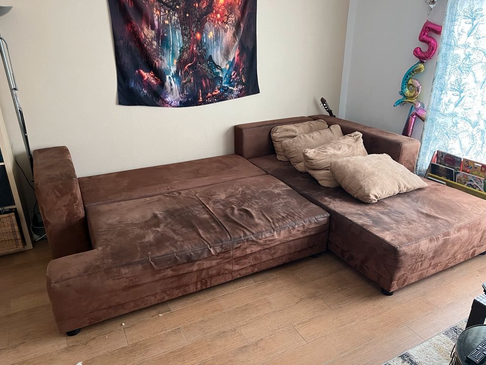 Sofa, Schlafsofa, Couch mit Schlaf Funktion, Schlafcouch in Taucha