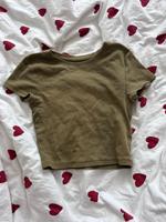 Khaki Basic Top/Shirt Baden-Württemberg - Wäschenbeuren Vorschau