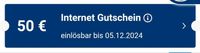 Internet Gutschein Check 24 in Wert von 50 € Rheinland-Pfalz - Idar-Oberstein Vorschau