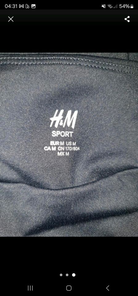 Sport Hose H&M ungetragen M in Koblenz