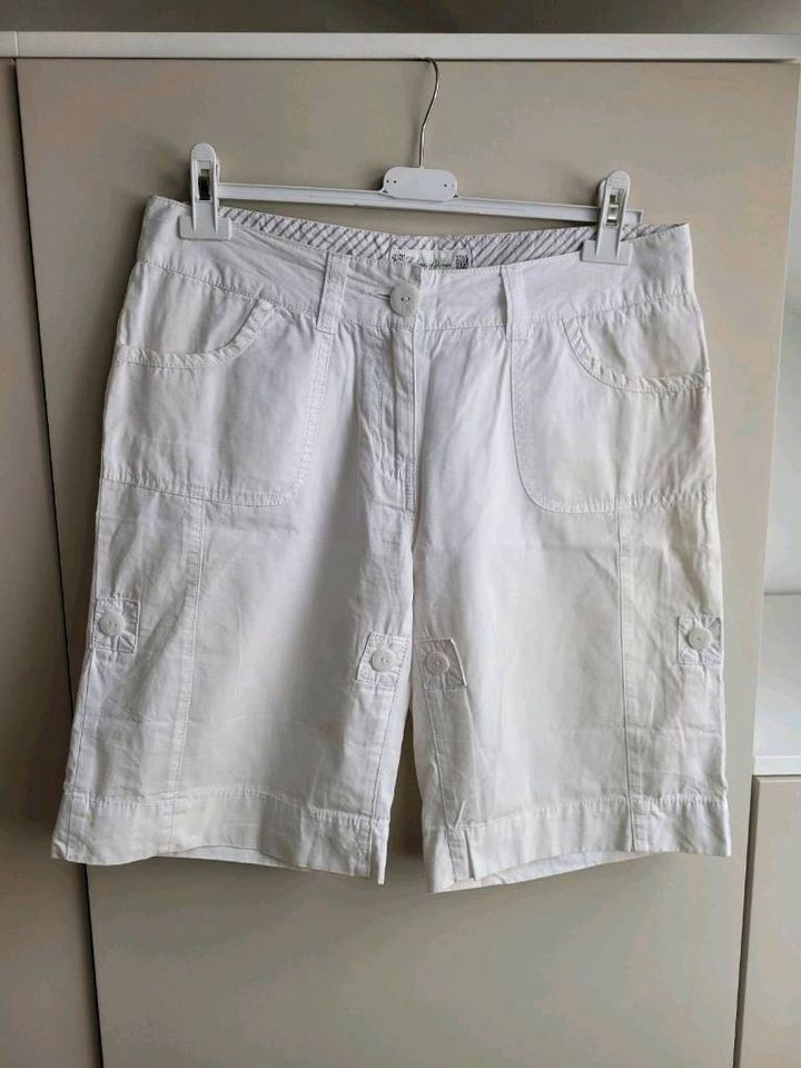 Kurze Hose Shorts in weiß in M/38 von TCM in Hochspeyer