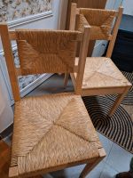 Stühle massiv Holz Geflecht modern 2 Sück Herzogtum Lauenburg - Geesthacht Vorschau