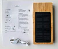 Solar Power Bank Bamboo, Powerbank Dresden - Striesen-West Vorschau