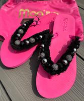 MOOILO Flip Flops Badelatschen Sandalen pink schwarz 38 39 neu Nordrhein-Westfalen - Herne Vorschau