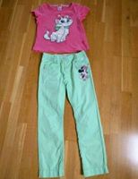 ♡Disney Mickey Mouse Hose Chinohose T-Shirt Katze  Gr. 122 w. NEU Bayern - Aindling Vorschau