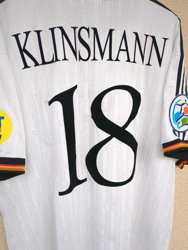Adidas DFB Deutschland Trikot EM 1996 Größe XXL Klinsmann in Leipzig