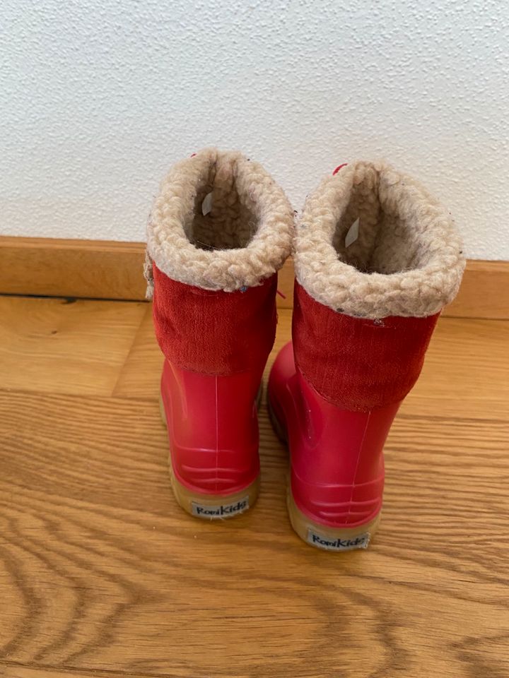 Winterstiefel rot Romy Kids gr 21 in Waldkirchen