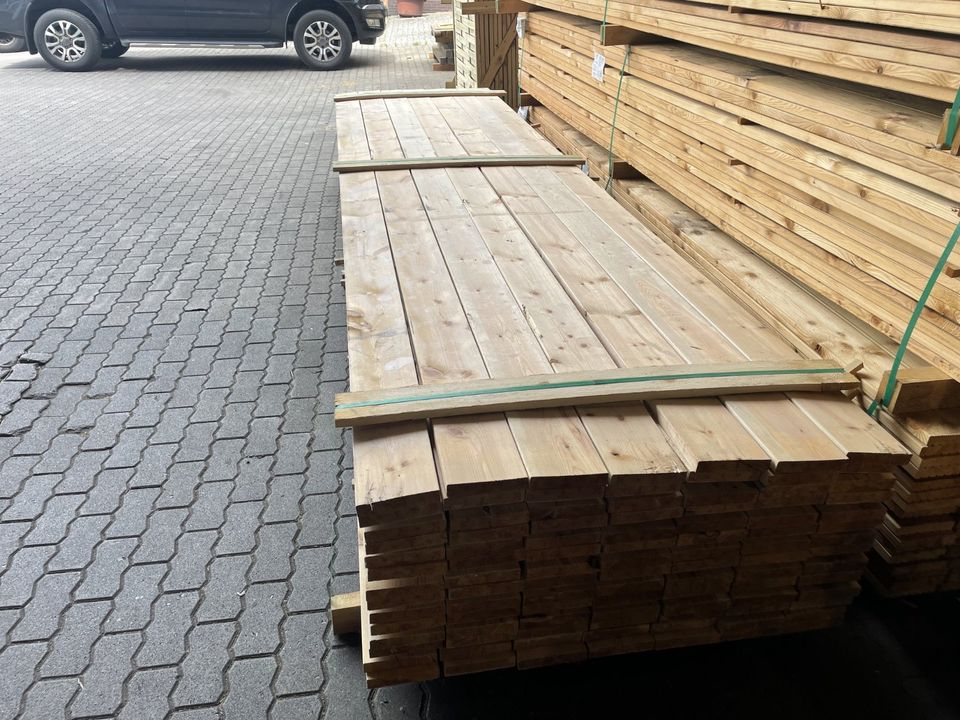 Terassendiele Sature 27 x 145 mm nordische Kiefer (10,95€ / lfm) in Hamburg