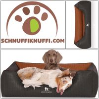 Knuffelwuff Orth. Hundebett Rough Road schwarz/rusty  M-XXL Hessen - Calden Vorschau