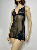 Zartes Mesh-Negligé von HUNKEMÖLLER 36 38 S schwarz Spitze Berlin - Schöneberg Vorschau