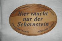 Sinnspruchtafel Scherzartikel Bitte nicht rauchen Wandbild Holz Thüringen - Mellingen Vorschau