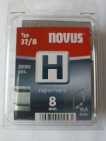 Tacker  Klammern, Novus H, Typ 37/8,  10,6mm x 8mm Nordrhein-Westfalen - Herzebrock-Clarholz Vorschau