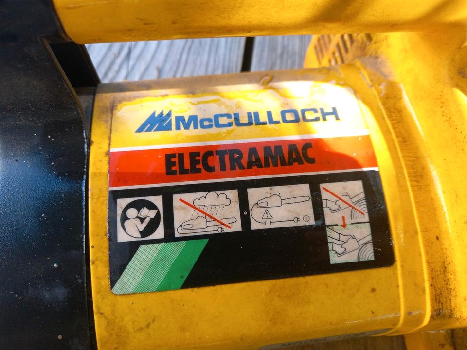 Kettensäge Elektro McCulloch in Chemnitz