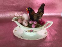 Alte Sauciere mit OSTERDEKO Huhn EIER Shabby VINTAGE Brocante Baden-Württemberg - Kirchheim unter Teck Vorschau