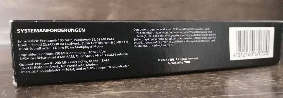 RARITÄT/SAMMLER WORMS ARMAGEDDON PC BIG BOX  TOP ZUSTAND *1999* in Hörstel