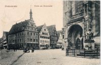 Postkarte, AK, Dinkelsbühl, Partie am Weinmarkt Baden-Württemberg - Freiburg im Breisgau Vorschau