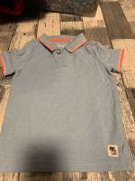 Polo-Shirt hellblau Gr. 110 C&A T-Shirt Brandenburg - Blankenfelde Vorschau