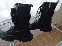 Neu mit Etikett - Lederstiefel von Zara Frankfurt am Main - Sachsenhausen Vorschau