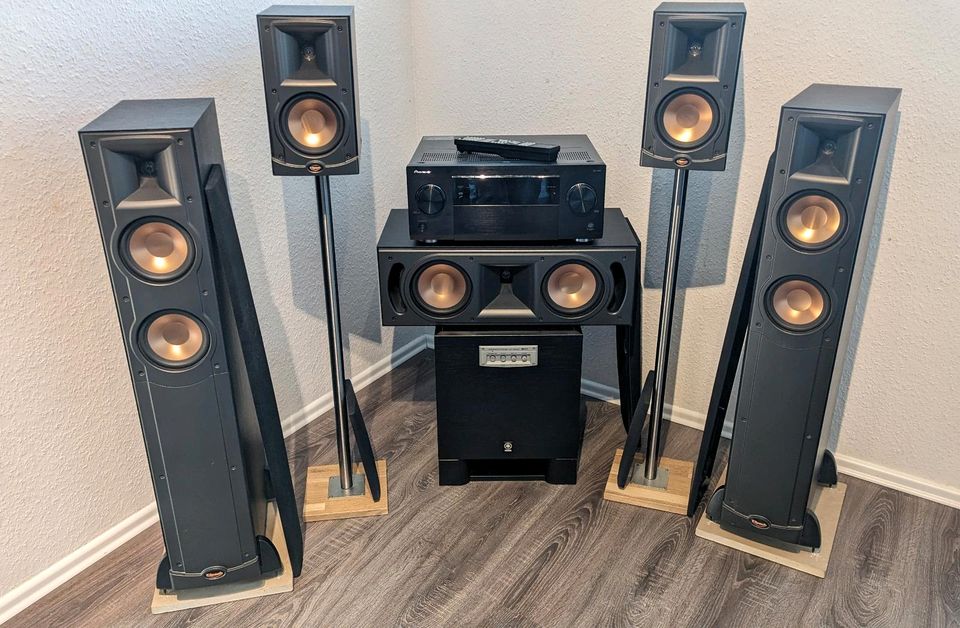 Pioneer SC-LX 85 Klipsch Yamaha 5.1 Heimkino System in Schneeberg