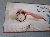 Deko Blechschild Vintagestil Bett schlafen La Finesse neu Niedersachsen - Hildesheim Vorschau