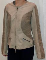 MarcCain Lederjacke beige braun wie M/L Brandenburg - Potsdam Vorschau