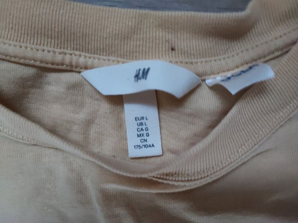 H&M gelbes Shirt Gr. L in Berlin