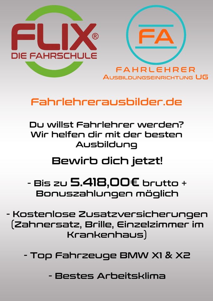 Fahrlehrer Ausbildung (m/w/d) in Köln