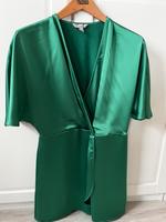 H&M Kleid grün in Wickel Optik Bremen - Osterholz Vorschau