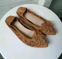 Kennel und Schmenger ⭐ Damen Ballerinas Leder Cognac 6, 39 Hessen - Haiger Vorschau