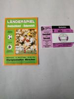 PROGRAMMHEFT - FUSSBALL - LÄNDERSPIEL DEUTSCHLAND ÖSTERREICH 1980 Rheinland-Pfalz - Wörrstadt Vorschau