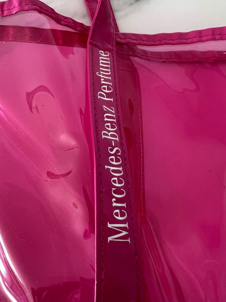 MERCEDES BENZ Neu Shopper Tasche Beachtasche pink in Troisdorf