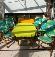 Gartentisch mit Stühlen und Bank Niedersachsen - Emden Vorschau