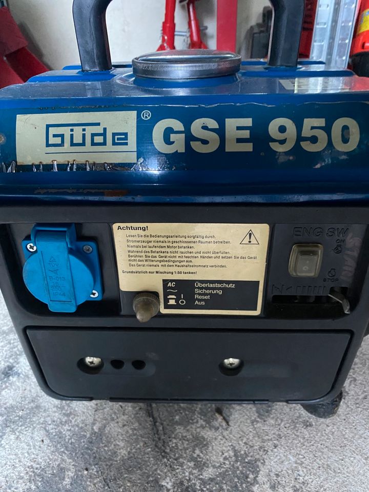Güde GSE 950 Stromgenerator Stromerzeuger Notstromaggregate in Seesen