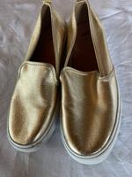 Schuhe Damen Gold Niedersachsen - Wolfsburg Vorschau