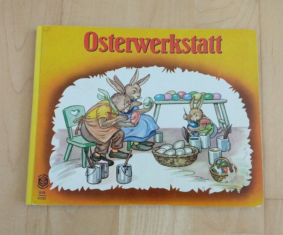 Osterwerkstatt - Antiquität Kinderbuch, 1960, Prima Bücher in Oberursel (Taunus)