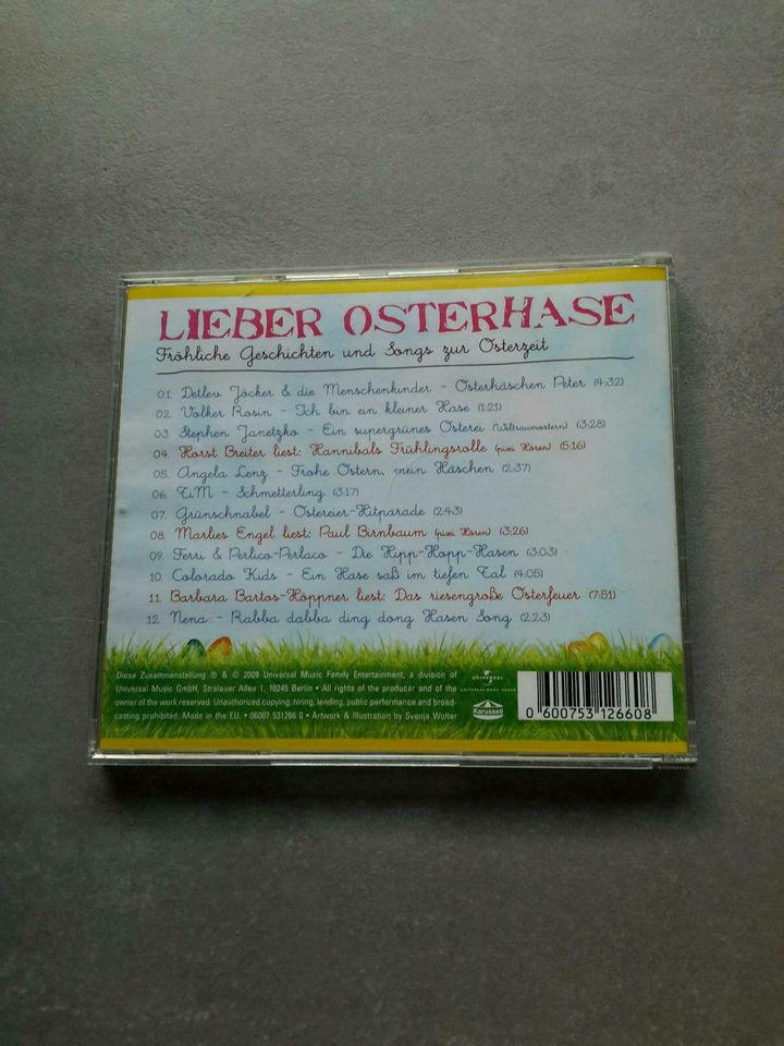 CD Lieber Osterhase in Sankt Goarshausen 