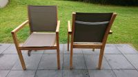 2 Stühle von Manutti Outdoor Stühle Teakholz Nordrhein-Westfalen - Leopoldshöhe Vorschau