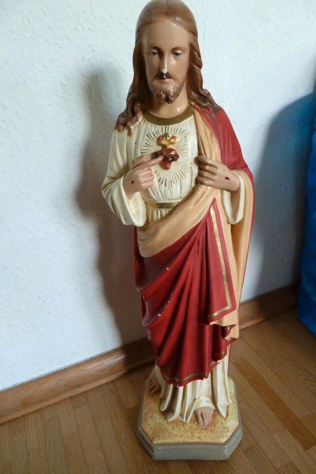 40er 50er Jahre Herz Jesus Figur - Fronleichnam in Köln