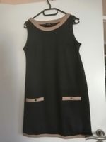 Kleid schwarz mit beigefarbenem Saum/ Absatz Gr. L Niedersachsen - Delmenhorst Vorschau